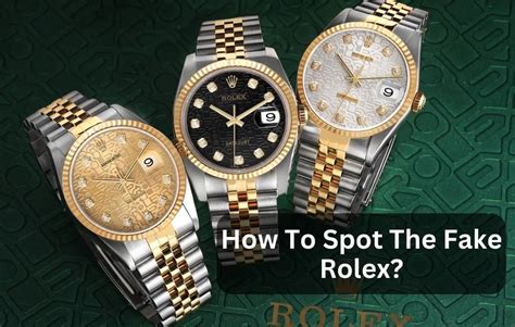 fossil imitazione rolex|how to identify a rolex.